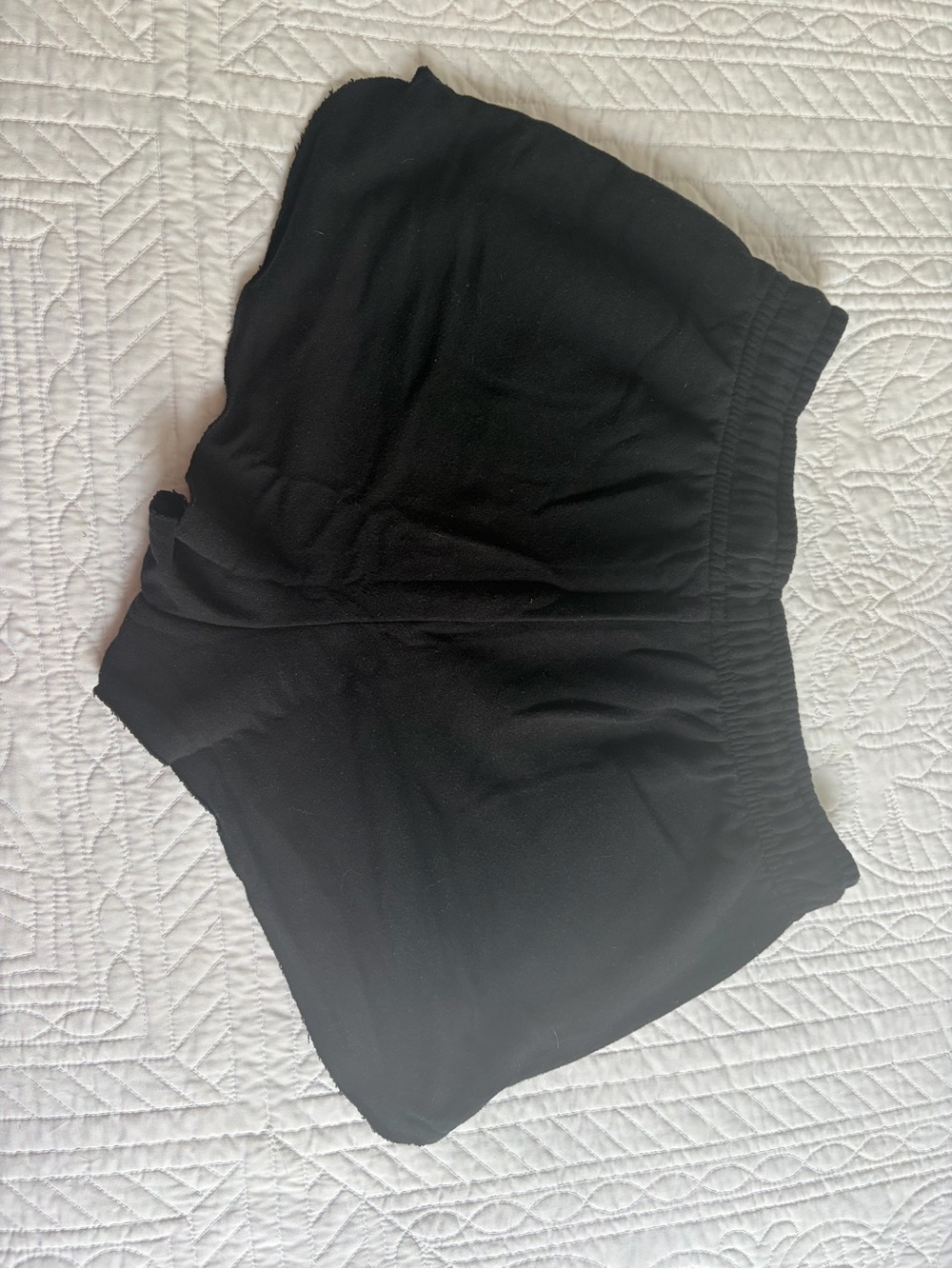 wild fable Black Terry Fleece Lounge Shorts